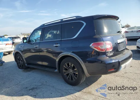 2018 Nissan Armada Platinum из США, поврежденный, VIN JN8AY2NE8J9730933